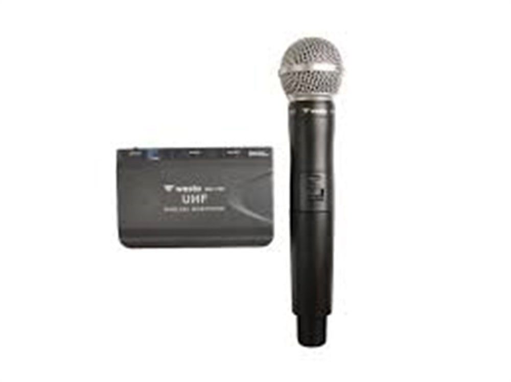 WESTA WM-110E UHF KABLOSUZ EL MİKROFONU VE ALICI SETİ
