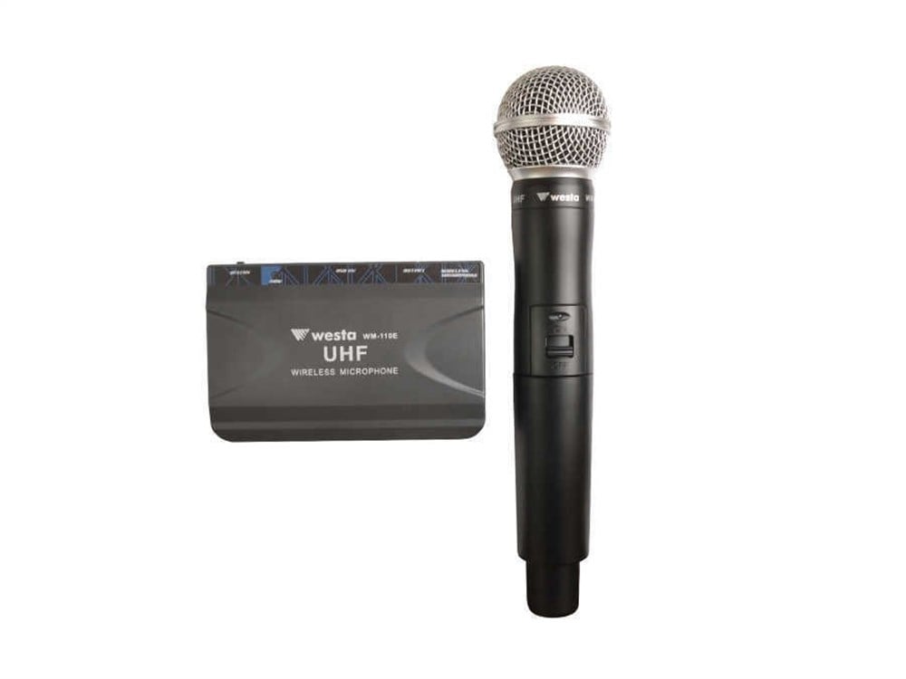 WESTA WM-110E UHF TEK EL KABLOSUZ (TELSİZ) MİKROFON