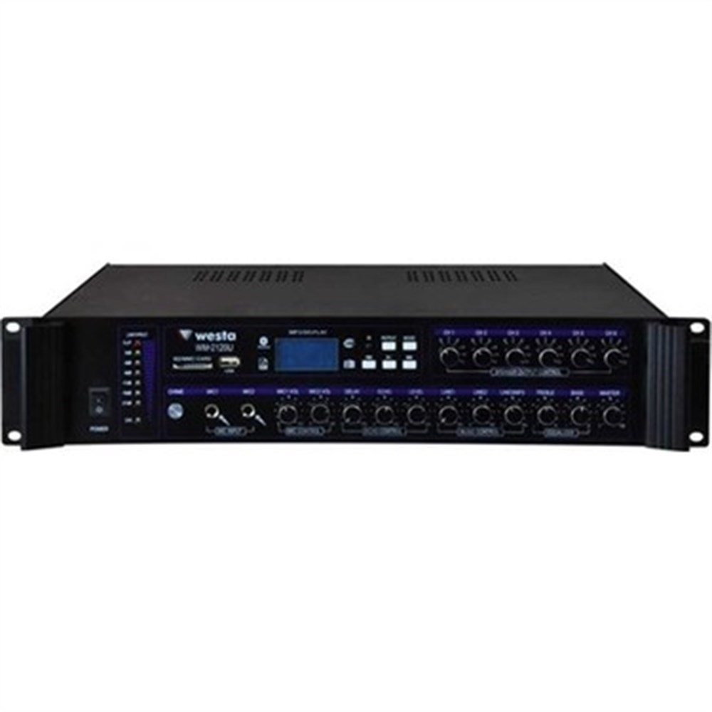 WESTA WM-2120U 120W 6 ZONE MİKSER AMFİ
