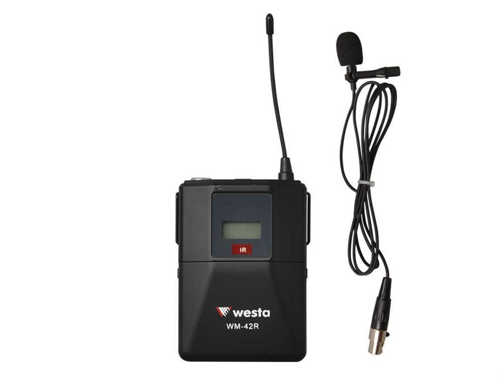 WESTA WM-42R UHF YAKA MİKROFONU