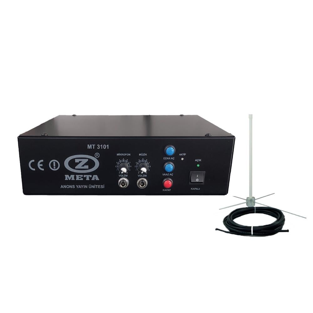 WESTSOUND MT 3101 (FSK) VHF-UHF TELSİZ ANONS YAYIN ÜNİTESİ