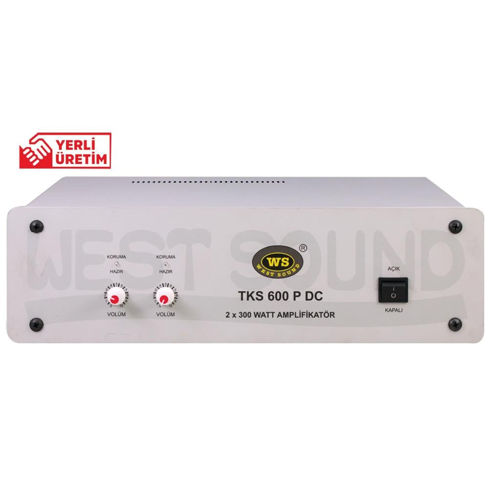 WESTSOUND TKS 600 P DC 2x300W STREO ARAÇ ANFİSİ