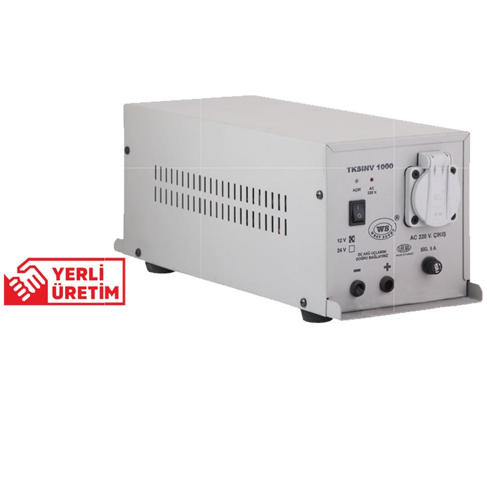 WESTSOUND TKSINV 1000 DC 12V / 24V / 220V AC ARAÇ REGÜLATÖRÜ