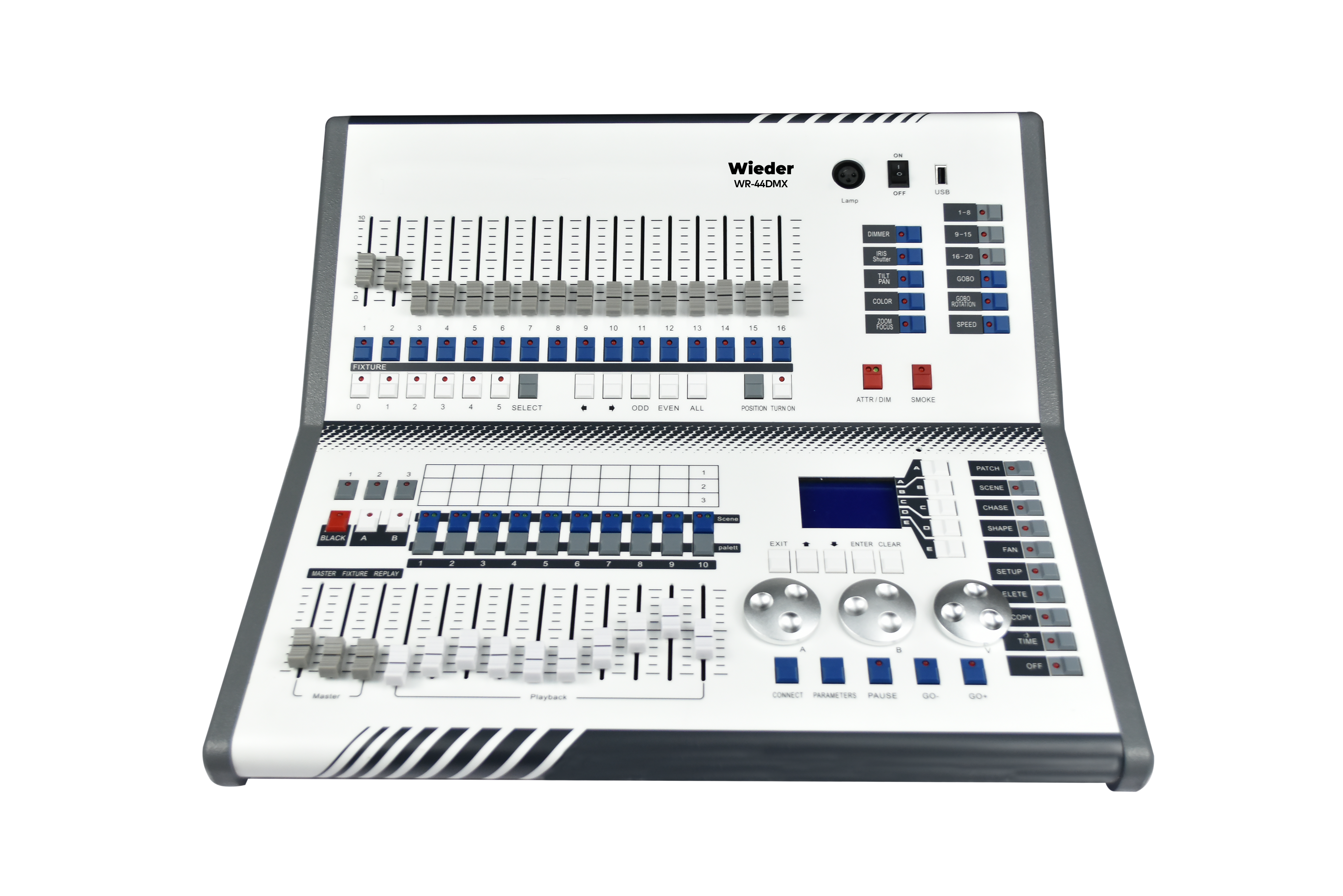WIEDER WR-44DMX 1024 DİGİTAL IŞIK KONTROL MASASI