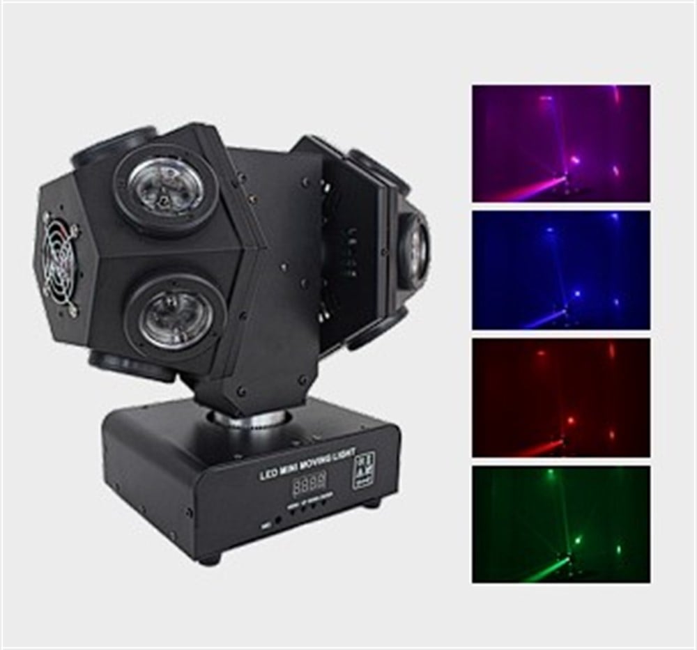 WIEDER WR-823 DOUBLE 12x10W 12 DOUBLE BALL BEAM (LASER)