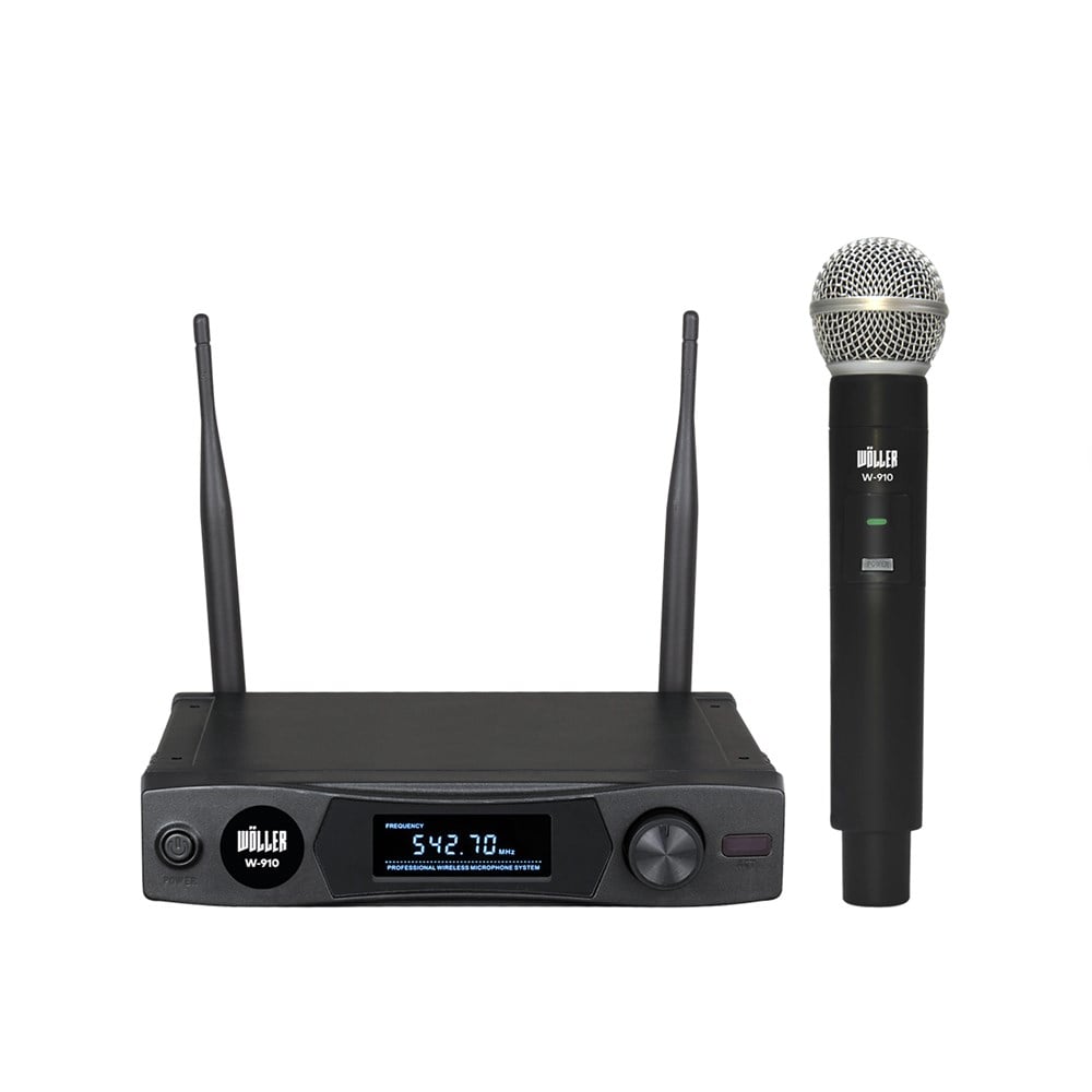 WÖLER W-910E UHF TEK KANAL KABLOSUZ MİKROFON