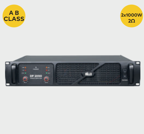 WÖLLER DP2000 2000 WATT POWER AMFİ