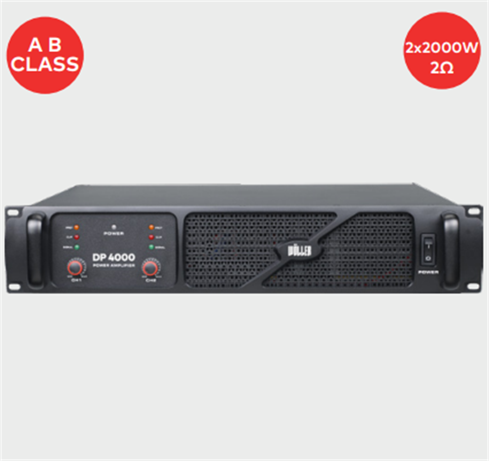 WÖLLER DP4000 2 X 2000 WATT POWER AMFİ