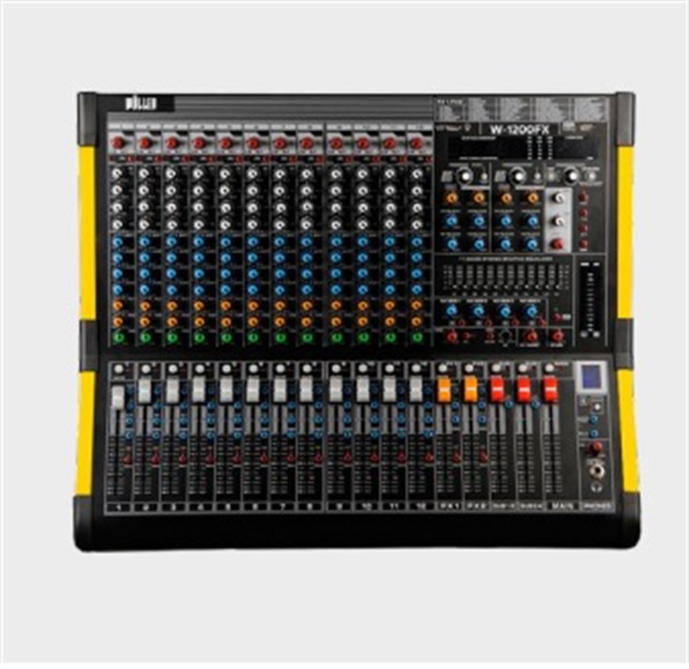 WÖLLER W-1200FX 12 MONO GİRİŞ 12 KANALLI DECK MİKSER
