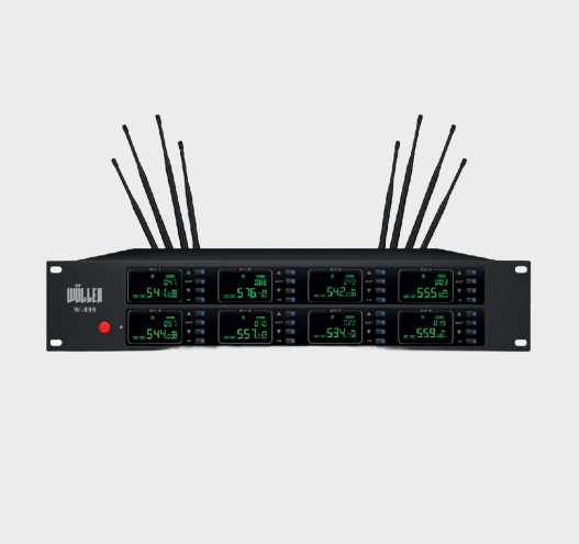 WÖLLER W-899R UHF 8 KANAL DİJİTAL KANALLI TELSİZ RECEİVER
