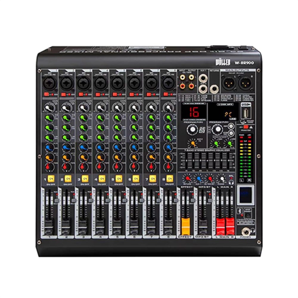 WÖLLER W-8R900 8 KANALLI POWER MİKSER