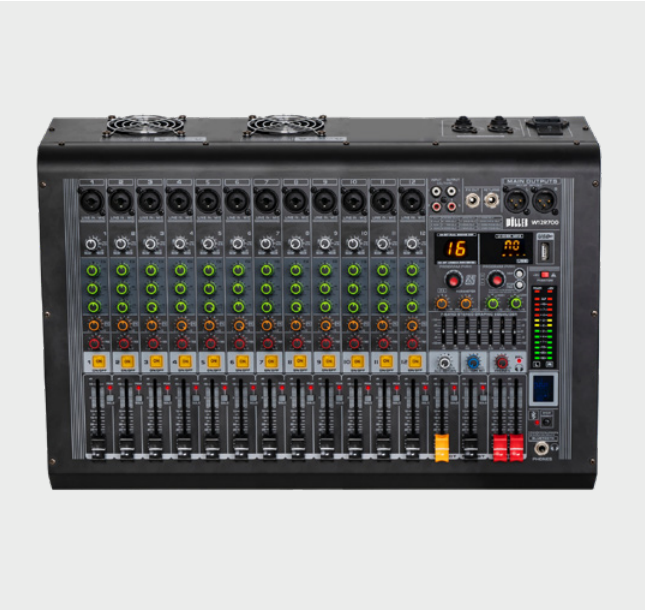 WÖLLER W12R1000 12 KANALLI 2x500 WATT POWER MİKSER
