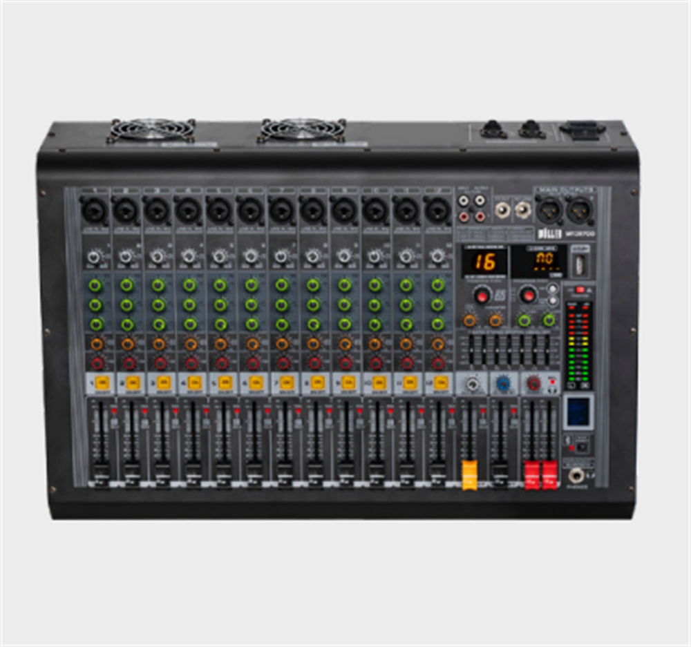 WÖLLER W12R700 2X350 WATT 12 KANALLI POWER MİKSER