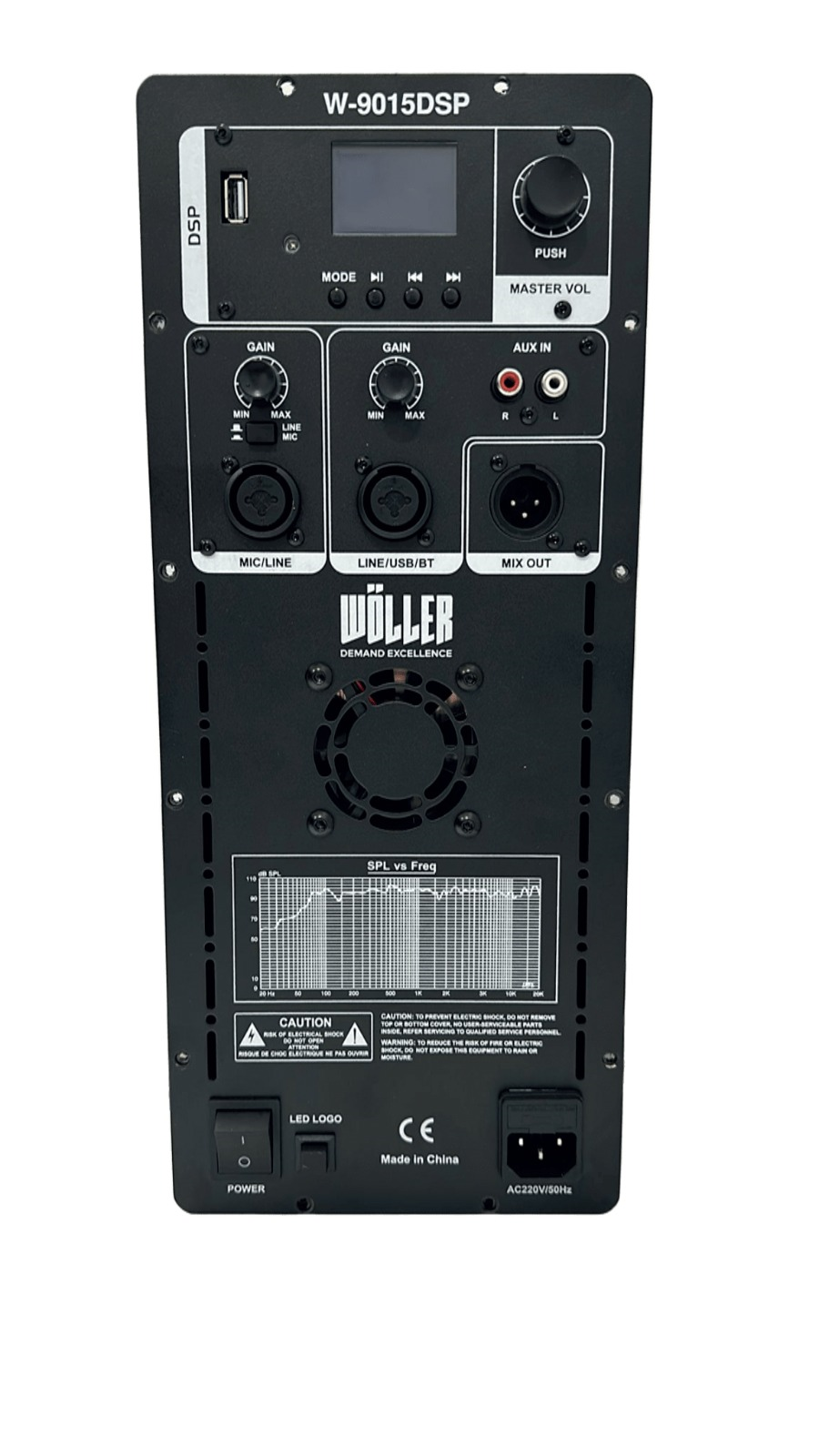 WÖLLER WAD-900 1000 WATT 2 YOLLU AKTİF MODÜL HOPARLÖR