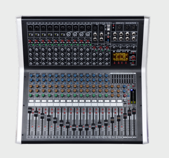 WÖLLER WDX-16PRO ÇİFT EFEKTLİ 16 KANALLI DECK MİKSER