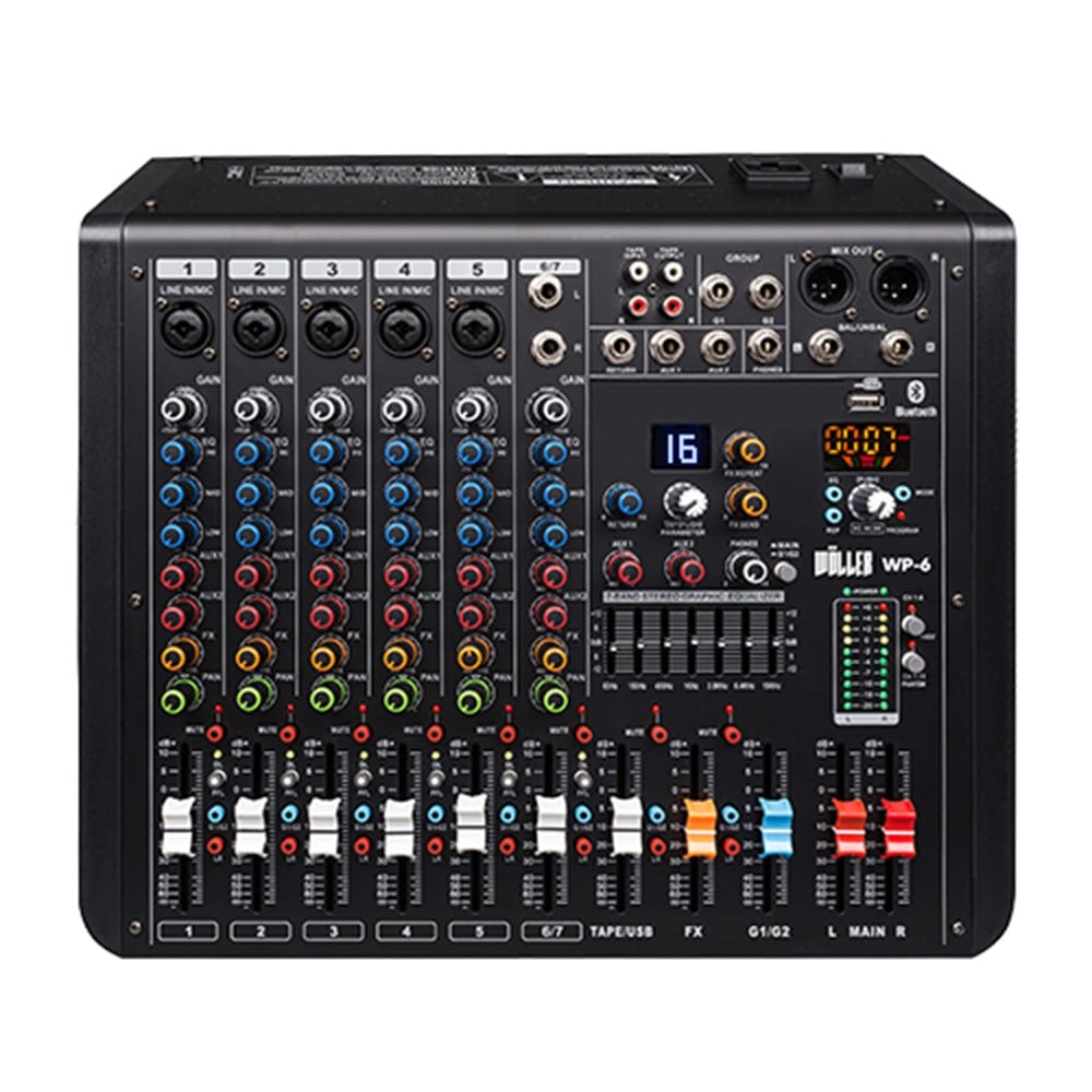 WÖLLER WP-6 6 KANALLI POWER MİKSER