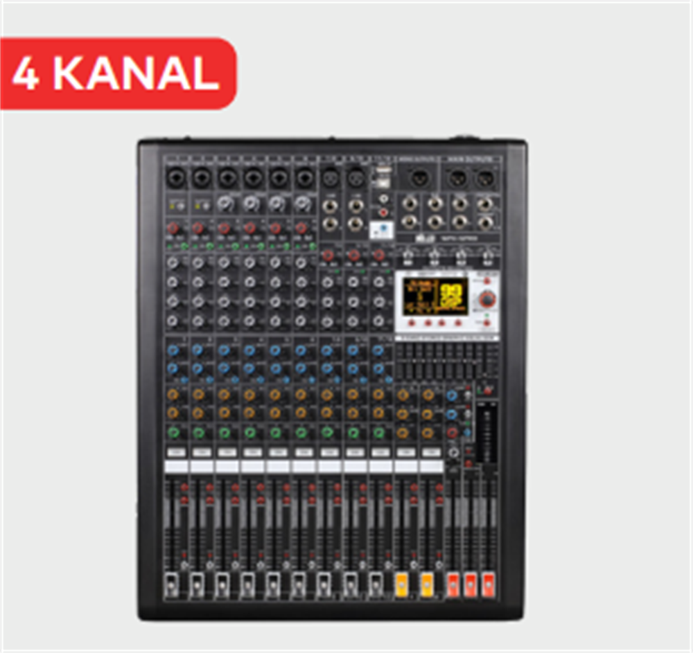 WÖLLER WPX-12PRO 4X900 WATT 12 KANALLI POWER MİKSER