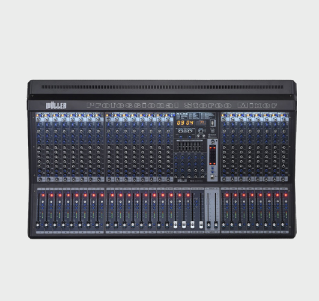 WÖLLER WX-24PRO ÇİFT EFEKTLİ 5 AUXLU 24 KANALLI DECK MİKSER