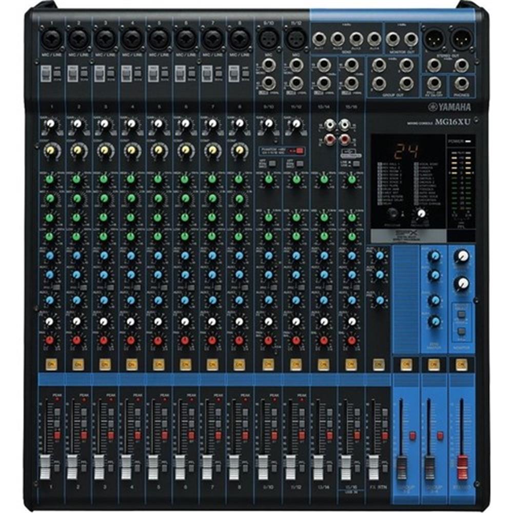 YAMAHA MG-16XU 16 KANALLI DECK MİKSER