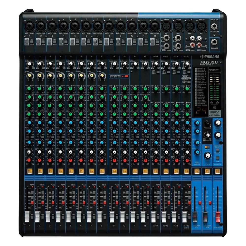 YAMAHA MG20XU 20 KANALLI DECK MİKSER