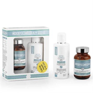 Dermoskin Medobiocomplex Erkek +Biotin Şampuan Hediyeli Paket