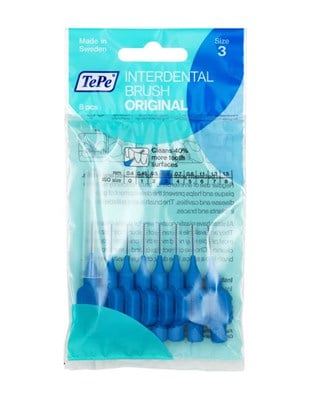 TePe Interdental Brush Original Mavi 0,6mm 8 Adet