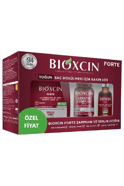 Bioxcin Forte Yoğun Saç Dökülmesi İçin Bakım Kiti Fiyatları |  Dermosiparis.com