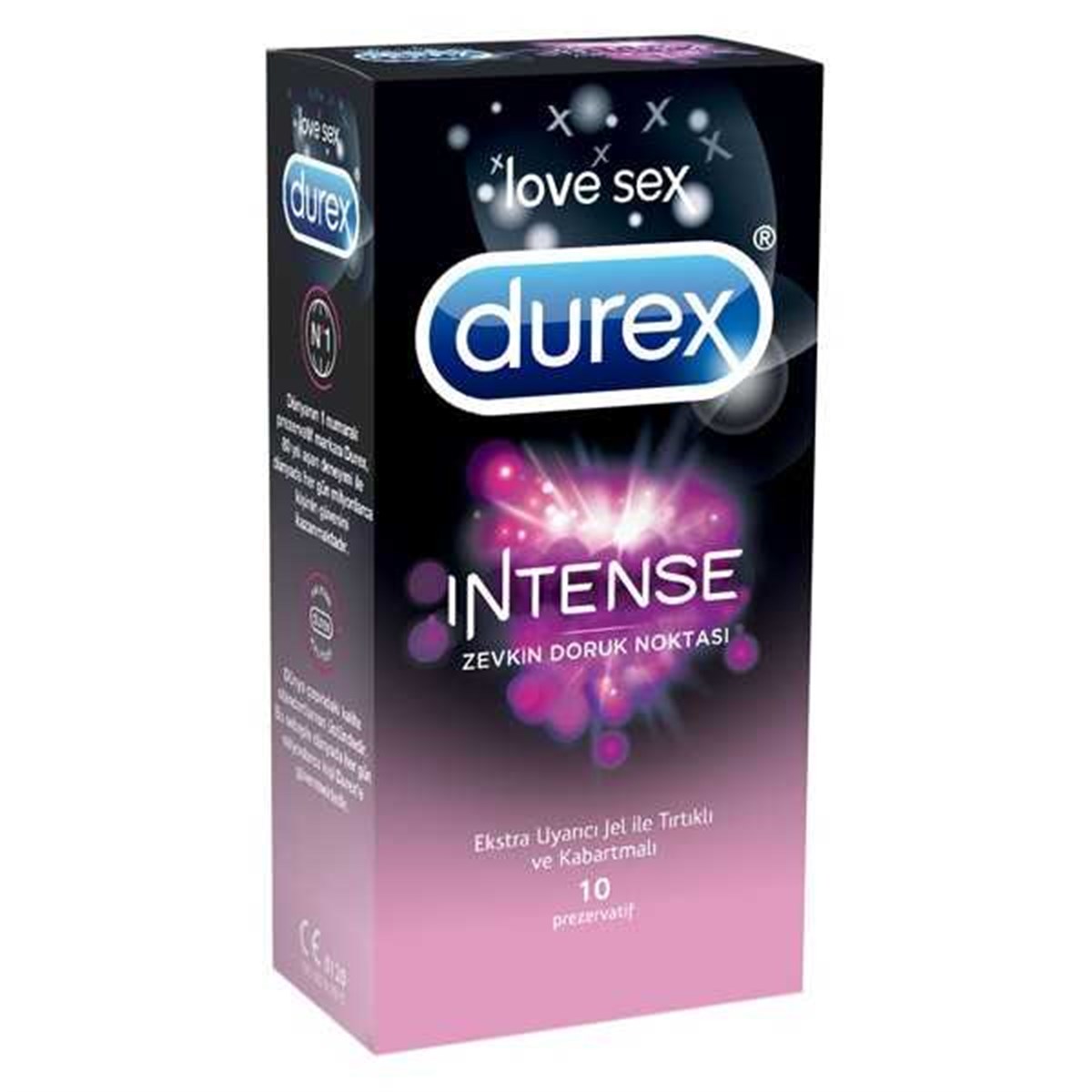 Durex İntense 10lu Prezervatif Fiyatları | Dermosiparis.com