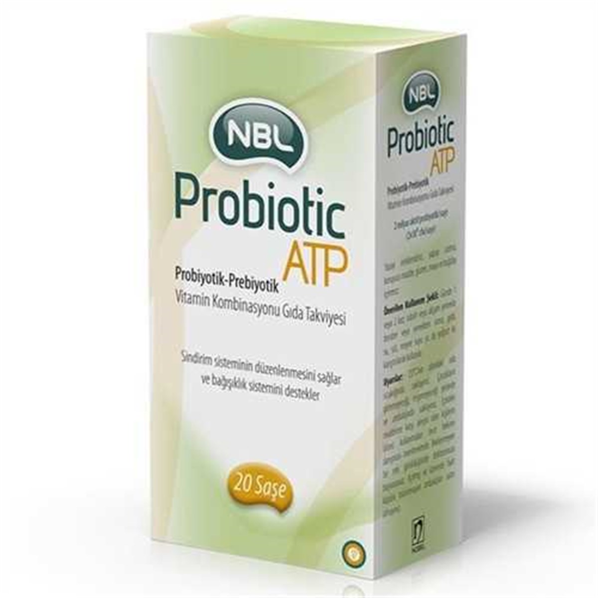 Nbl Probiotic Atp Takviye Edici Gıda 20 Saşe Fiyatları | Dermosiparis.com