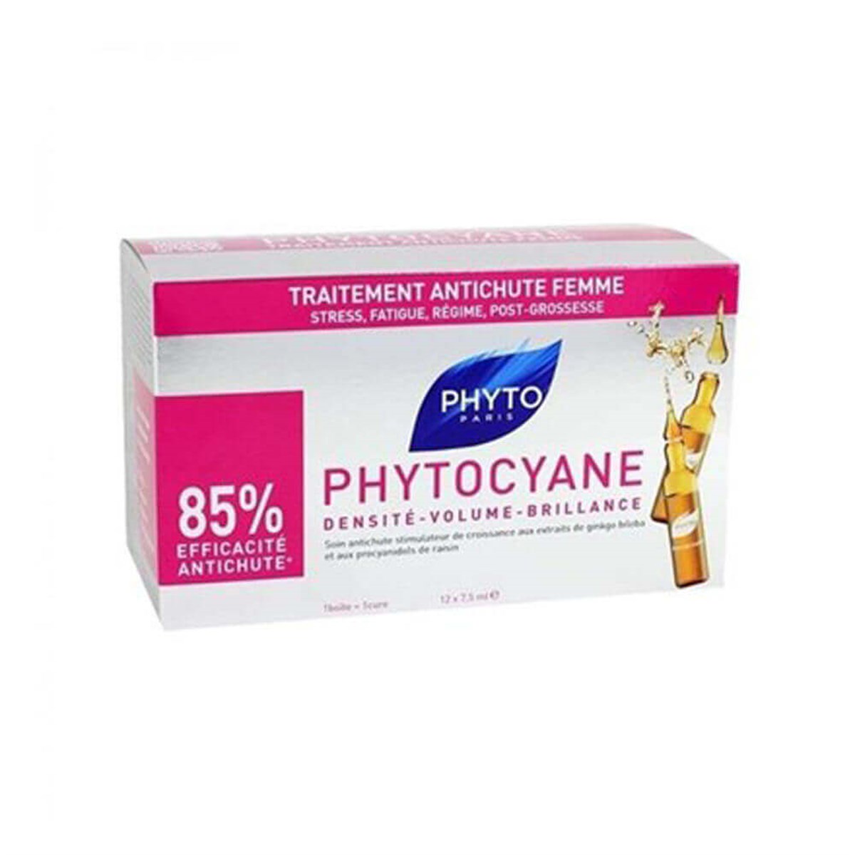 Phyto Phytocyane Ampul - Kadın Tipi Dönemsel Saç Dökülmesine Karşı Ampul  Fiyatları | Dermosiparis.com