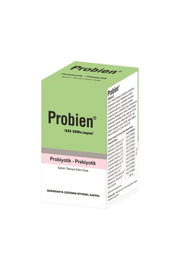Probien Probiyotik Prebiyotik 30 Kapsül Fiyatları | Dermosiparis.com