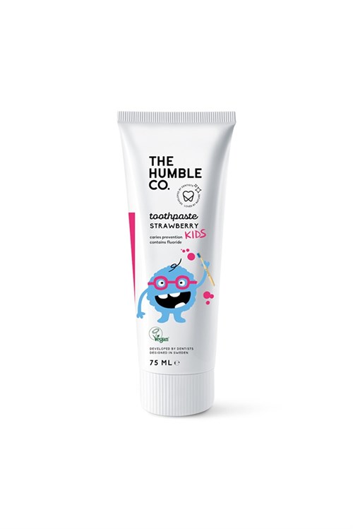 Humble Brush Natural Toothpaste Çilekli Çocuklar İçin 75 ml Diş Macunu  Fiyatları | Dermosiparis.com