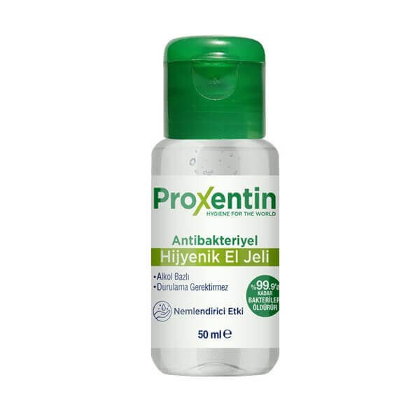 Proxentin Antibakteriyel Dezenfektan Hijyenik El Jeli 50 ml Fiyatları |  Dermosiparis.com