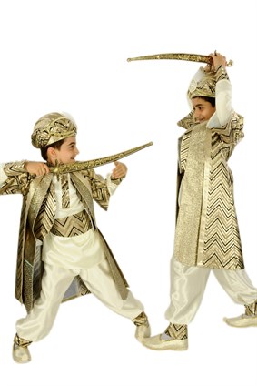 Şehzade ModelleriBamsi Taşlı Şehzade Sünnet Kıyafeti