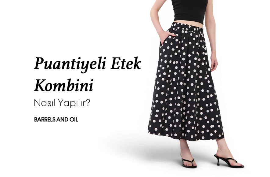 Puantiyeli Etek Kombini Nasıl Yapılır?