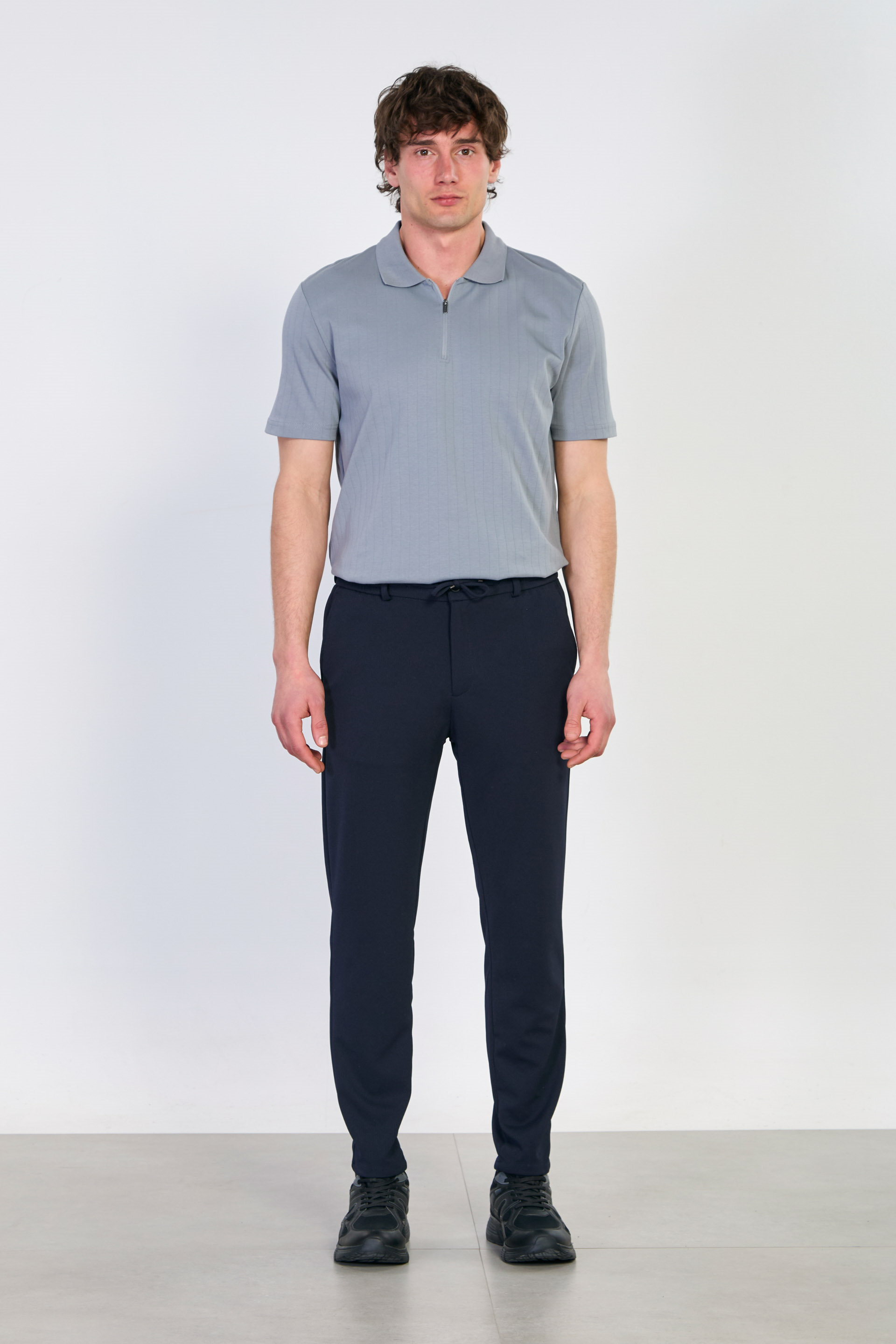 Erkek Regular Fit Jogger Pantolon - Lacivert