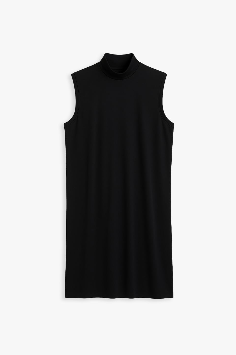 Dik yaka sıfır kol içlik-511-17 Siyah