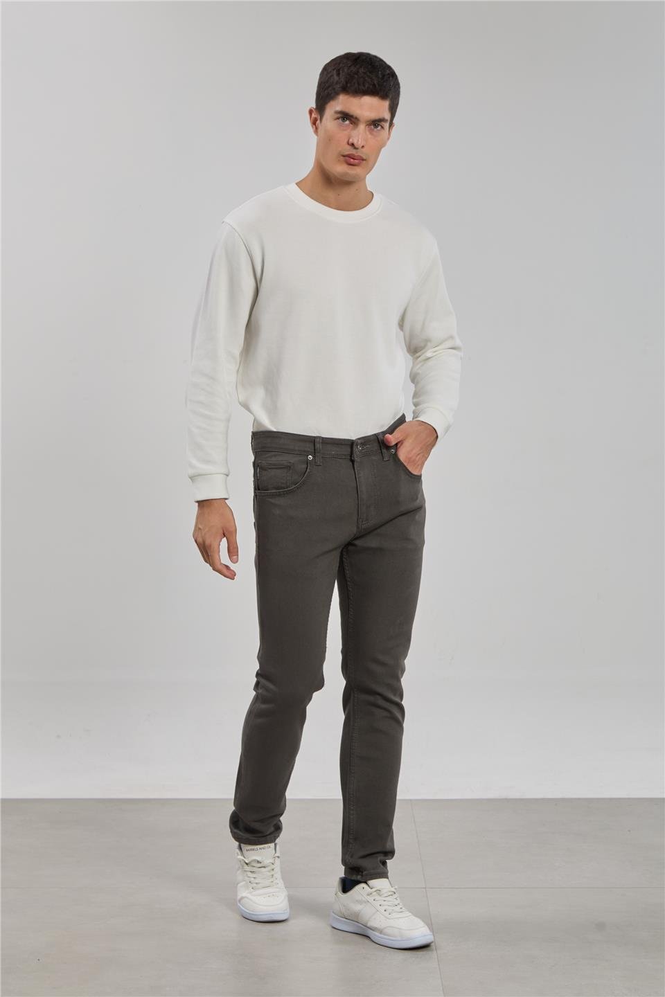 Vegas regular fit pantolon-2972 Haki