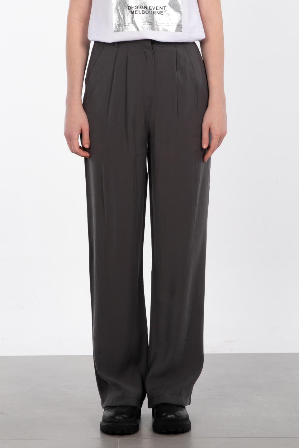 İnce Modal Kumaş Pantolon - Antrasit