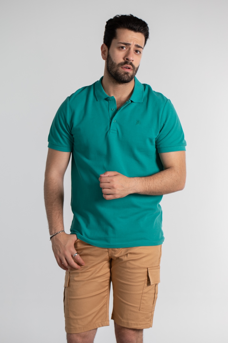 Polo yaka pike t-shırt-2127 Benetton
