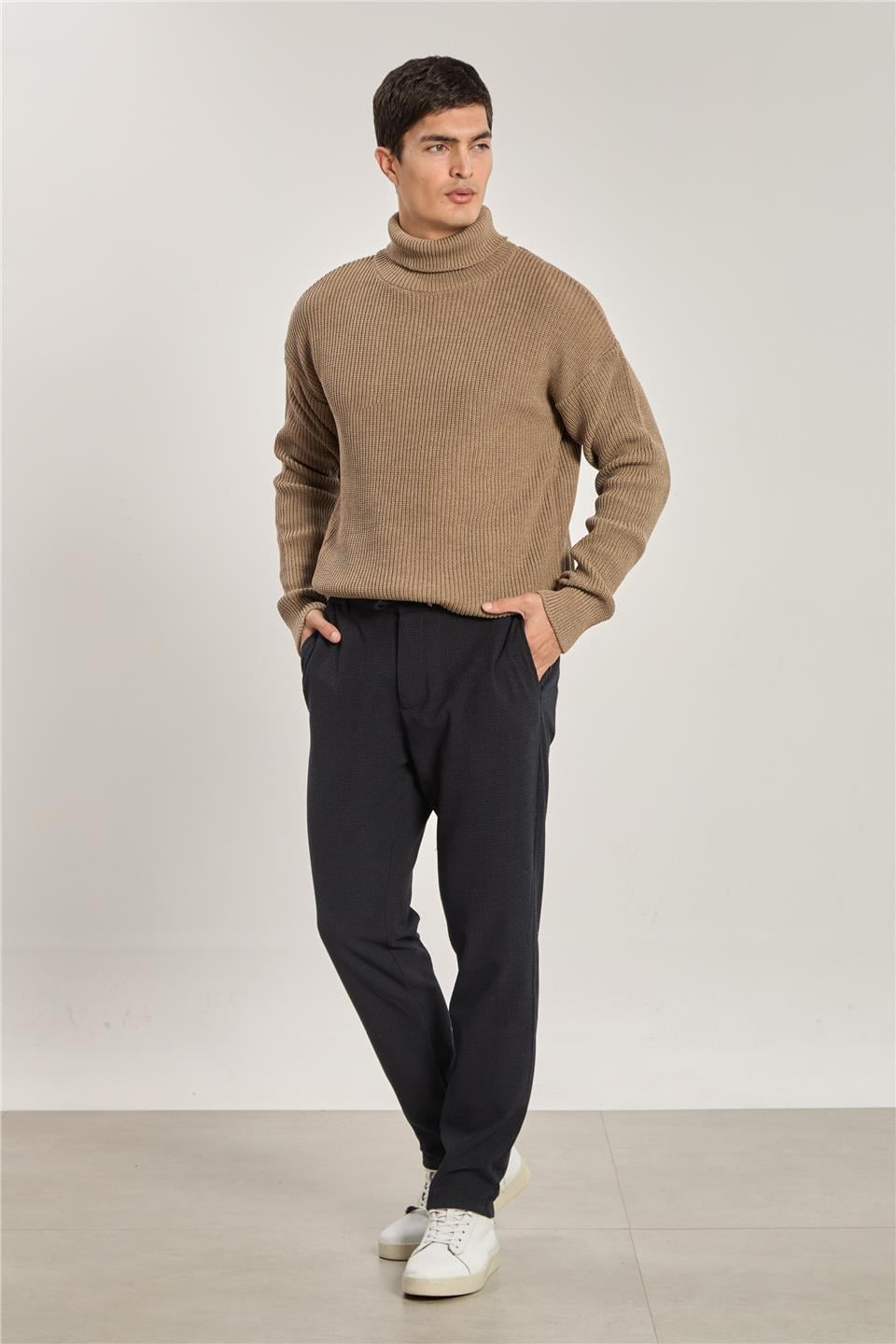 Erkek Klasik Jogger Pantolon - Lacivert