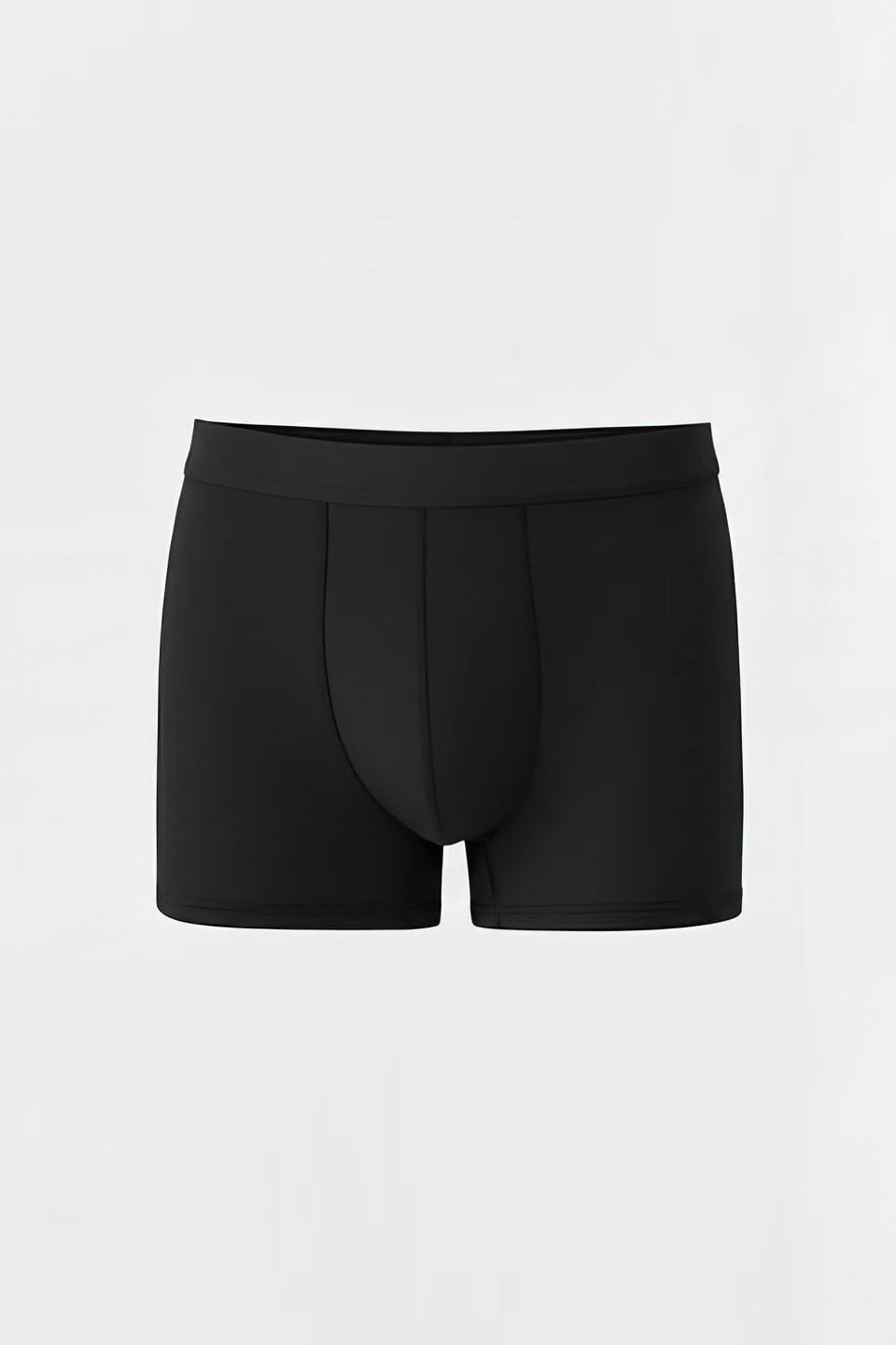 Erkek Modal Kumaş Boxer - Siyah
