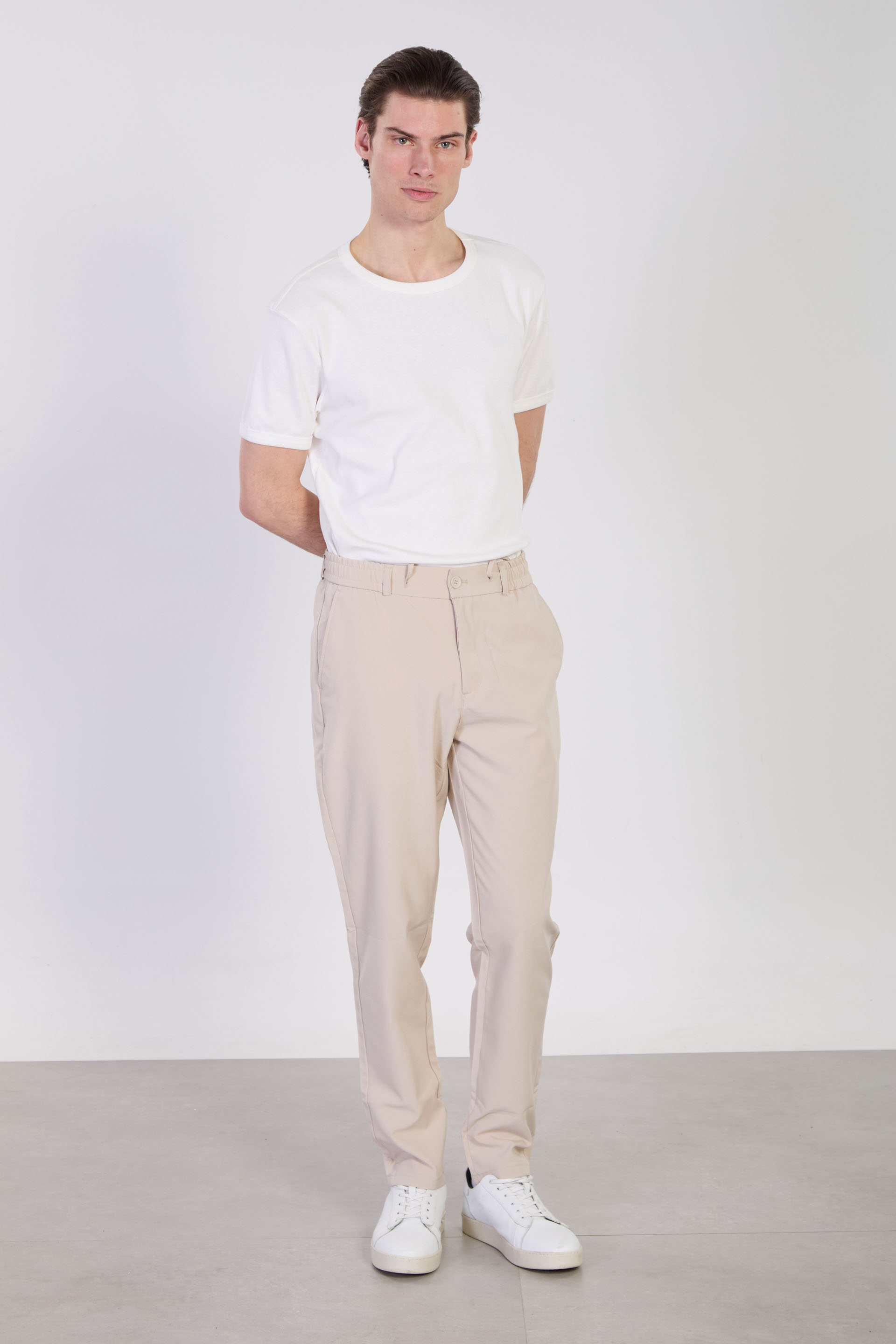 Erkek Jogger Pantolon - Bej