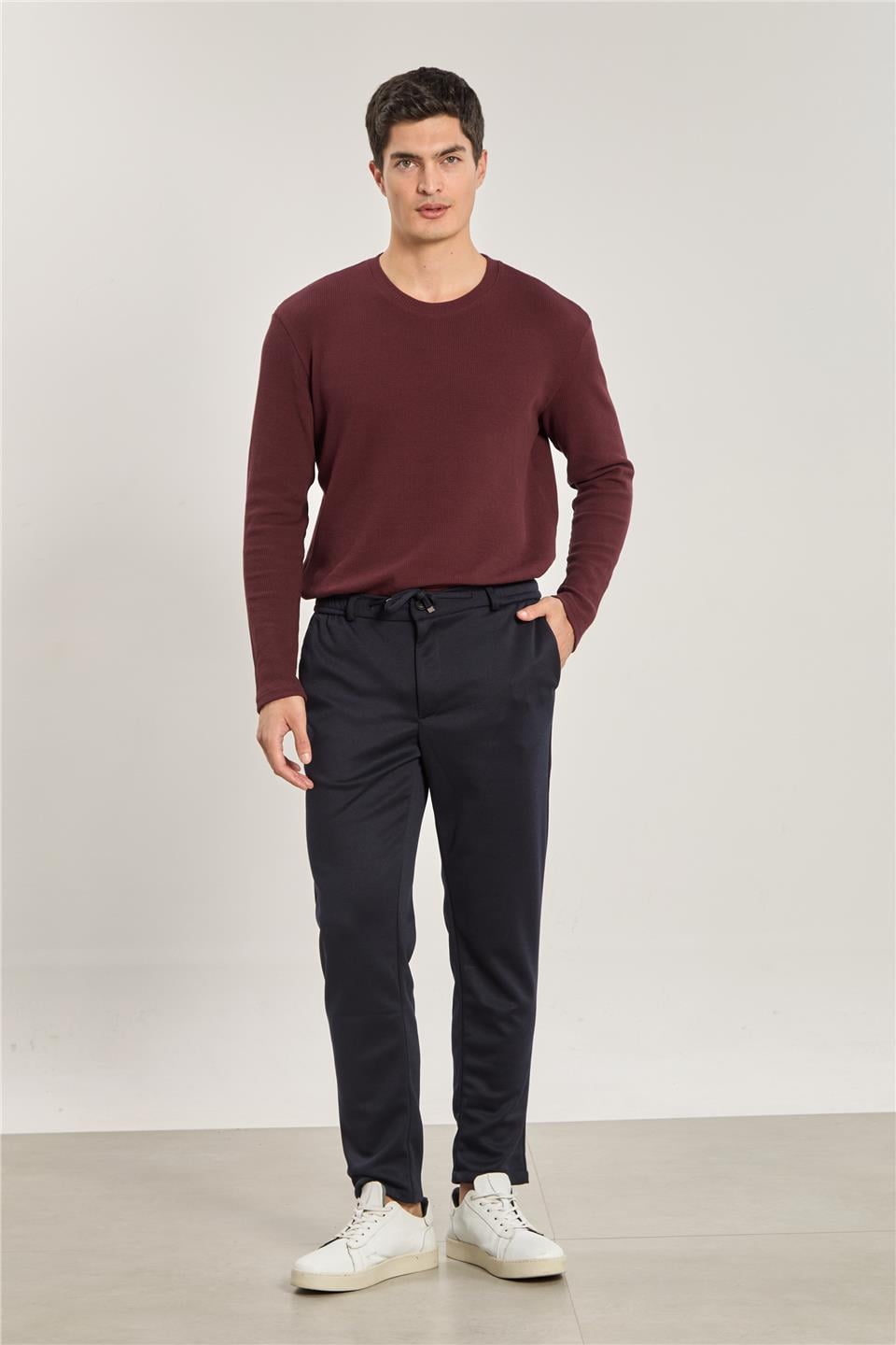 Erkek Basic Jogger Pantolon - Lacivert