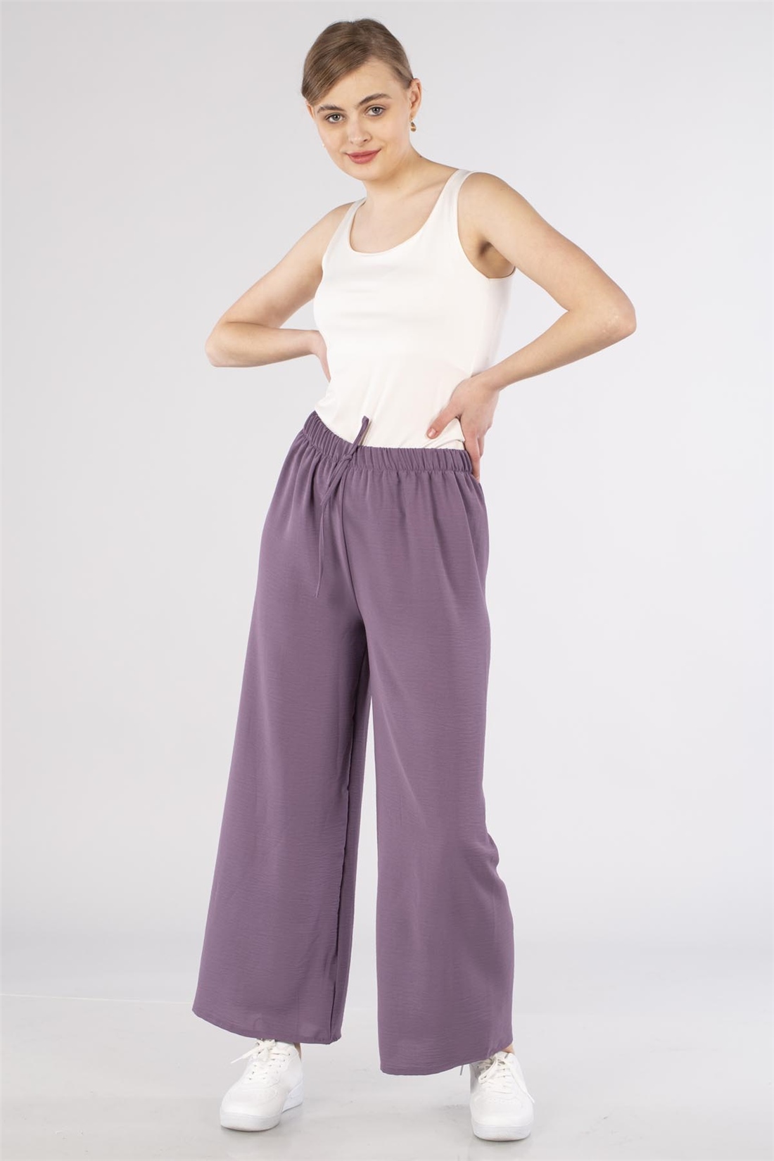 Ayeobbin Bol Paça Pantolon-Lila