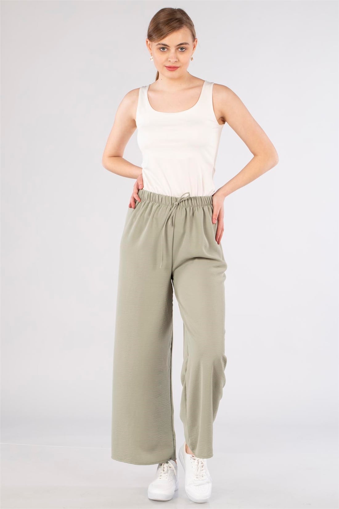 Ayeobbin Bol Paça Pantolon-Mint