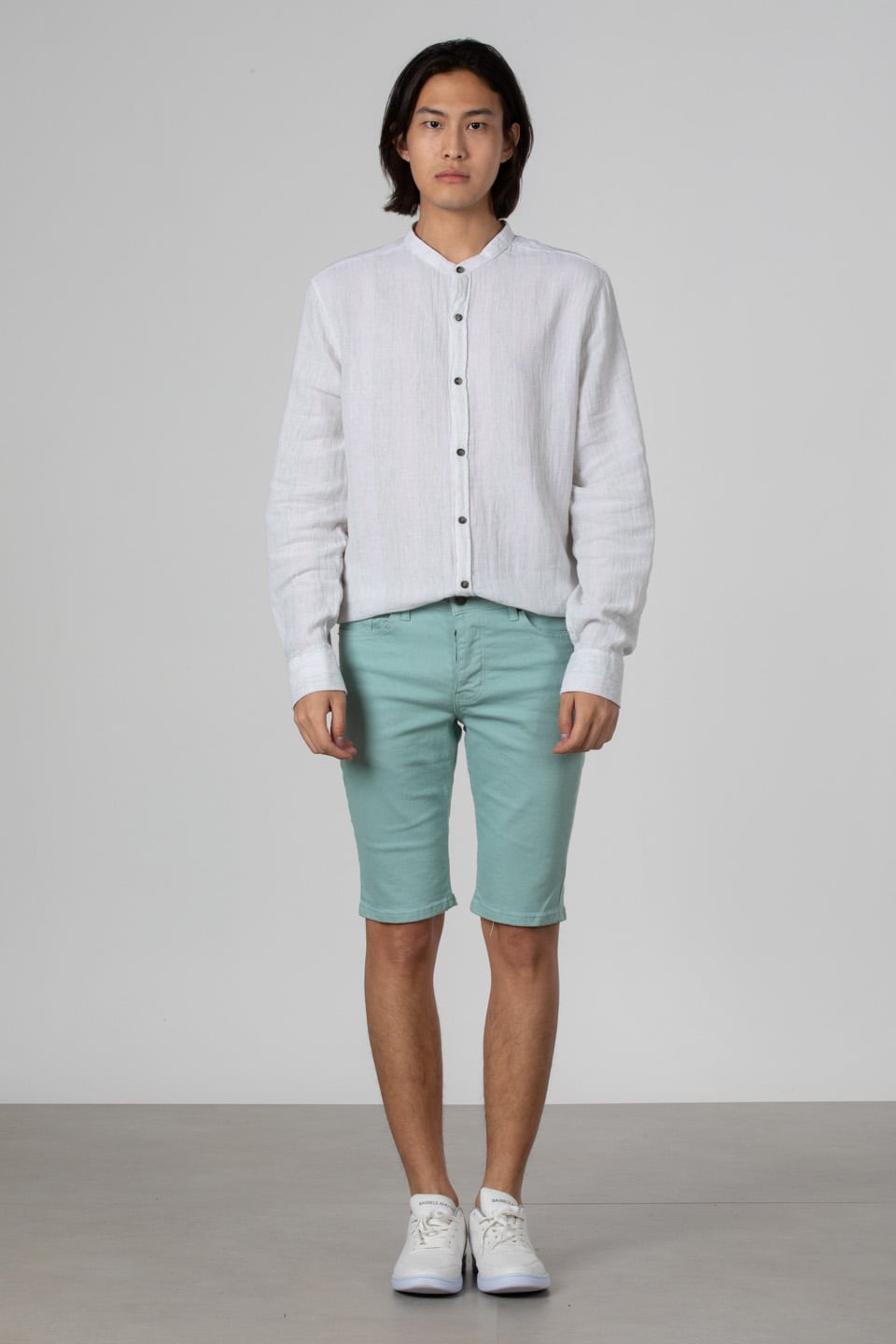 Beş cep gabardin pantolon-6824 Mint