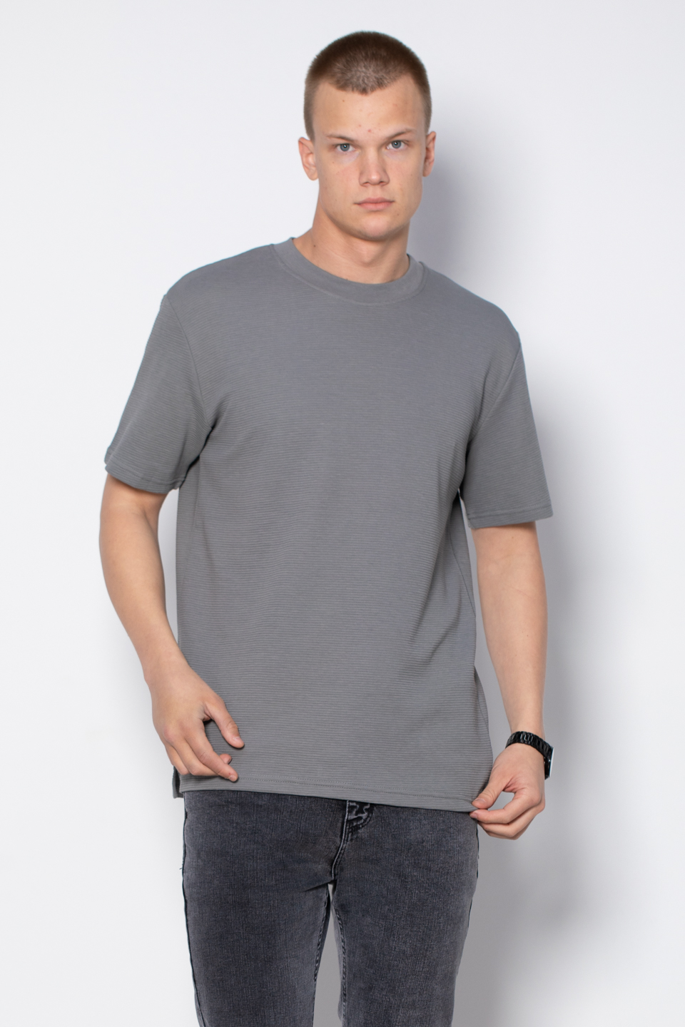 Cepli ottoman t-shirt-2305 A.Haki