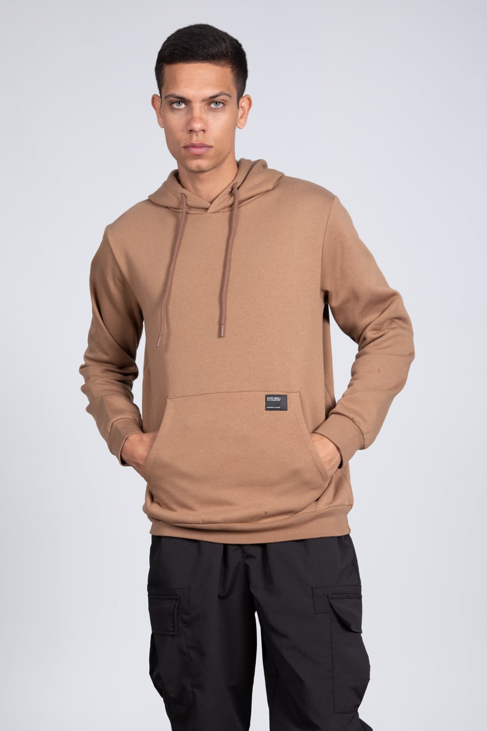 Kapüşonlu sweatshirt-5490 S.Kahve
