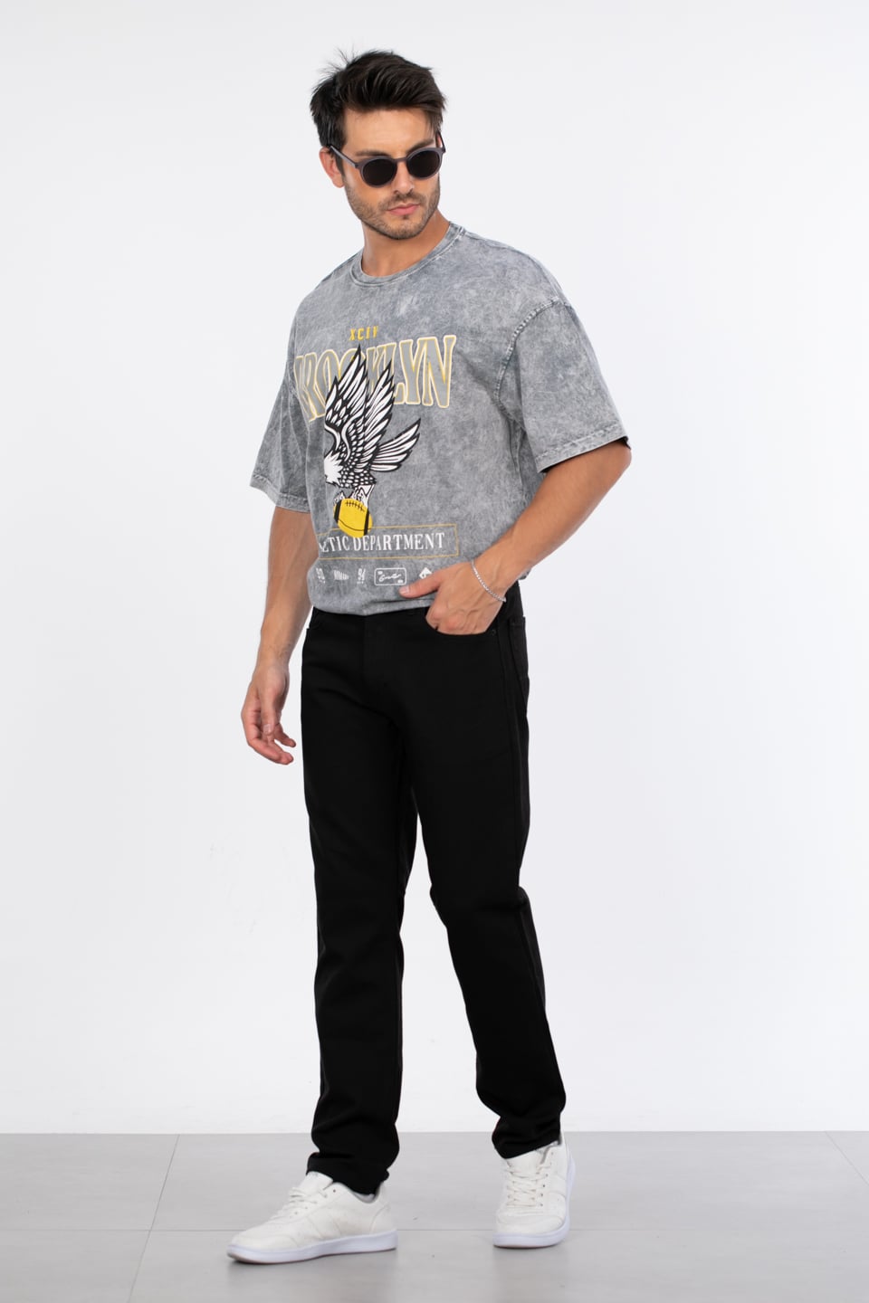 SİLVA Regular fit pantolon-5084 Siyah